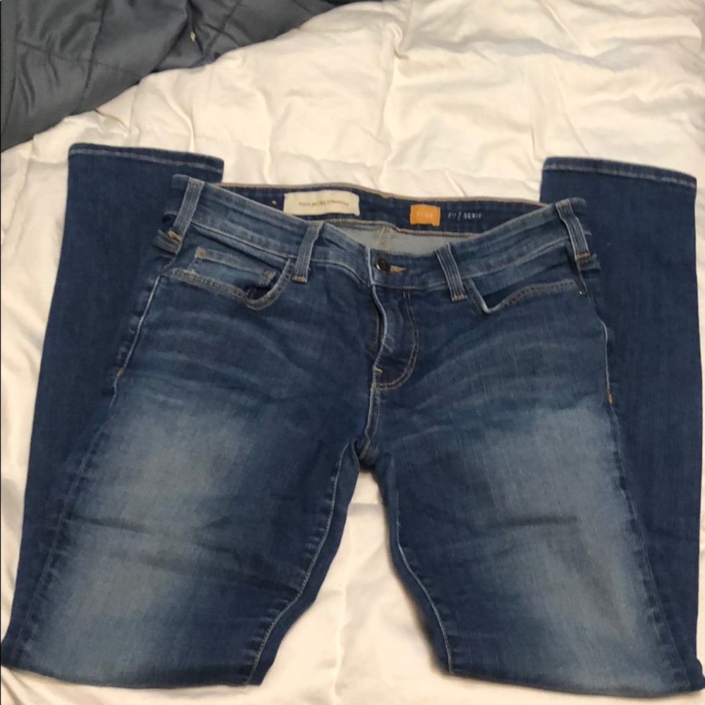 Pilcro Anthropologie Jeans Medium Wash, Size 29